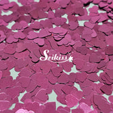 Pink Hearts - Pink Glitter